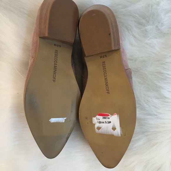 Rebecca Minkoff dusty rose suede booties - Picture 6 of 8